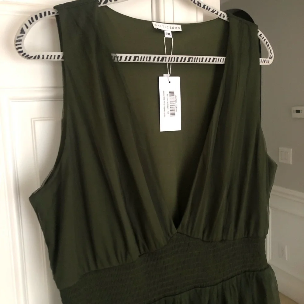 New w Tag: Baltic Born Kamila Tulle Maxi Dress. Size 2xl - Picture 11 of 13